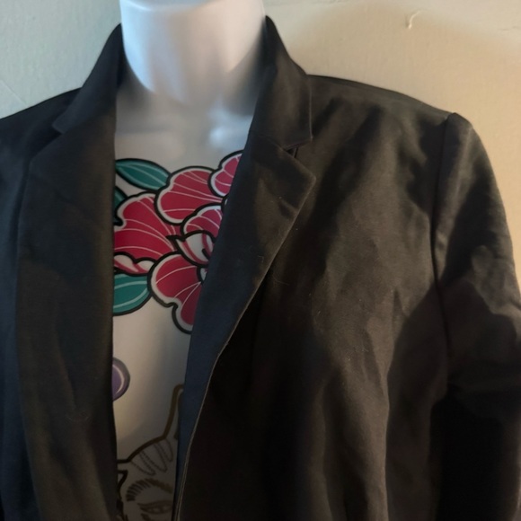 Chico's Black and Cream Polka Dot Top - Picture 2 of 5